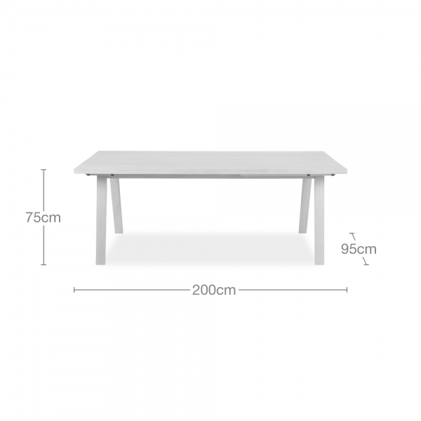 A Line 8-10 Seat Extendable Dining Table, Oak