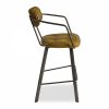 Algora Bar Stool, Vintage Gold