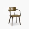 Algora Carver Dining Chair, Vintage Gold