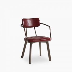 Algora Carver Dining Chair, Vintage Red