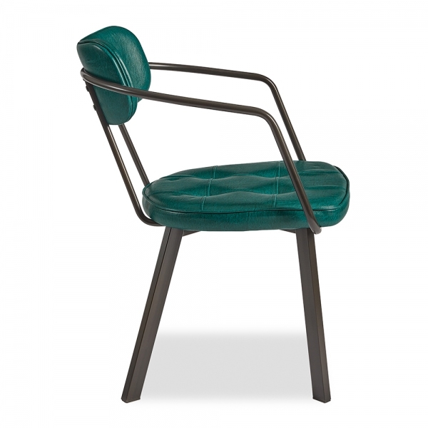 Algora Carver Dining Chair, Vintage Teal