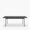 Angus 8 Seat Dining Table, Black Ash