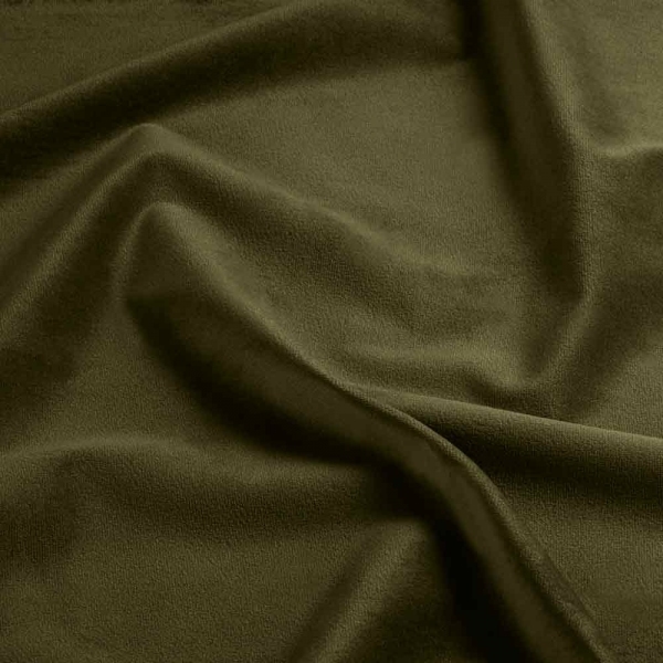 Arbor Bar Stool, Olive Green Sustainable Velvet