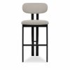 Arbor Bar Stool, Speckled Stone Sustainable Boucle