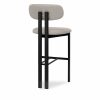 Arbor Bar Stool, Speckled Stone Sustainable Boucle