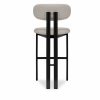 Arbor Bar Stool, Speckled Stone Sustainable Boucle