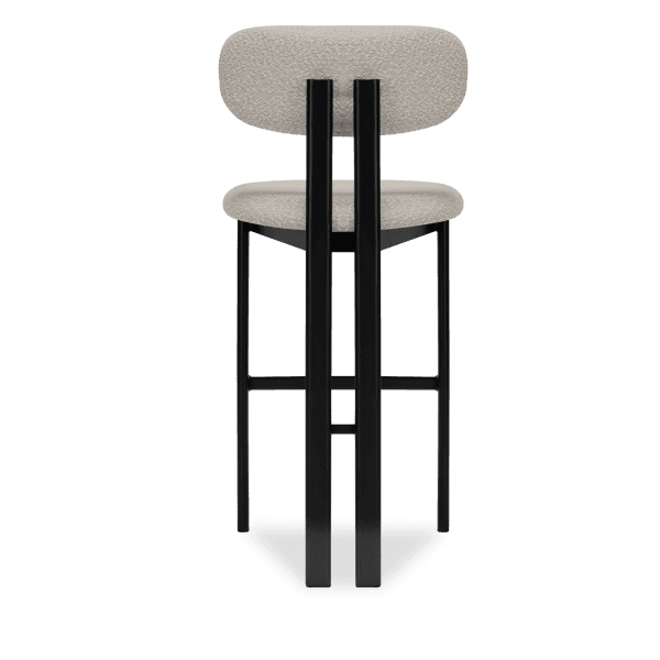 Arbor Bar Stool, Speckled Stone Sustainable Boucle