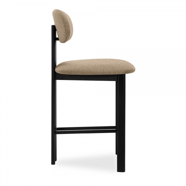 Arbor Kitchen Stool, Latte Sustainable Fabric