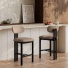 Arbor Kitchen Stool, Latte Sustainable Fabric