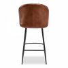 Argyle Bar Stool, Bruciato Tan