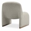 Arlet Accent Chair, Speckled Stone Sustainable Boucle