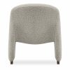 Arlet Accent Chair, Speckled Stone Sustainable Boucle