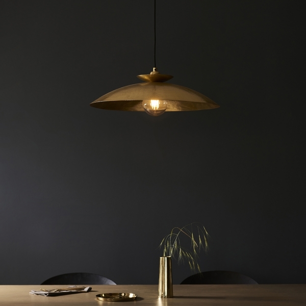 Arno Pendant Light, Brass