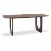 Asher 6 Seat Dining Table, Dark Mango Wood