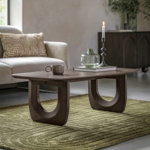 Asher Coffee Table, Dark Mango Wood