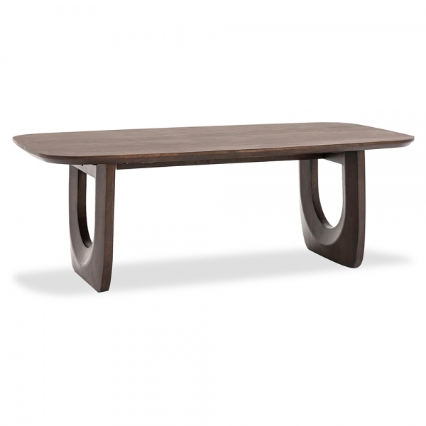 Asher Coffee Table, Dark Mango Wood