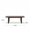 Asher Coffee Table, Dark Mango Wood