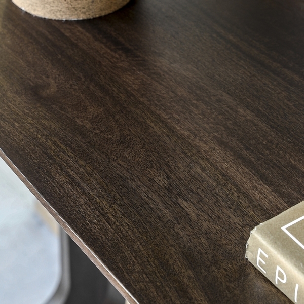 Asher Console Table, Dark Mango Wood