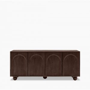 Asher Large Sideboard, Dark Mango Wood