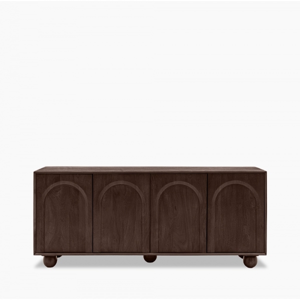 Asher Large Sideboard, Dark Mango Wood