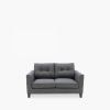 Astrid 2 Seater Sofa, Charcoal Grey