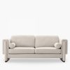 Ava 3 Seater Sofa, Speckled Stone Sustainable Boucle