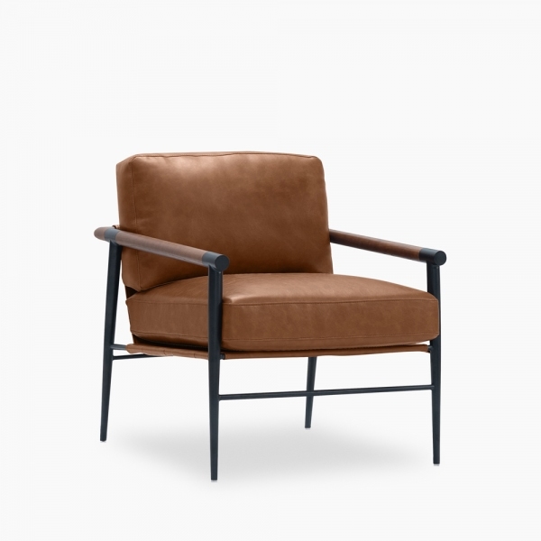 Barbican Armchair, Vintage Tan
