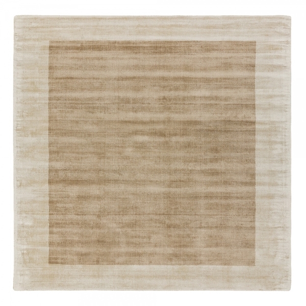 Beacon Hand Tufted Square Rug, Taupe