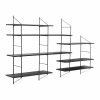 Belfast Extra Large Wall Shelf, Black