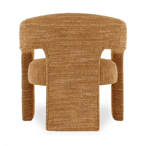 Bellamy Accent Chair, Speckled Honey Sustainable Boucle