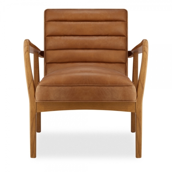 Berkeley Armchair, Vintage Tan Leather