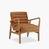 Berkeley Armchair, Vintage Tan Leather