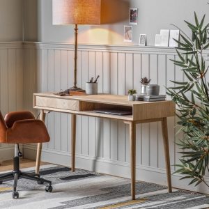 Bijorn Office Desk, Oak