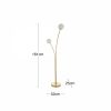 Bloom Floor Lamp, Opal & Brass