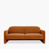 Bowie 3 Seater Sofa, Amber Orange