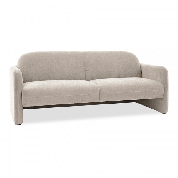 Bowie 3 Seater Sofa, Cool Cream