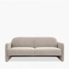 Bowie 3 Seater Sofa, Cool Cream