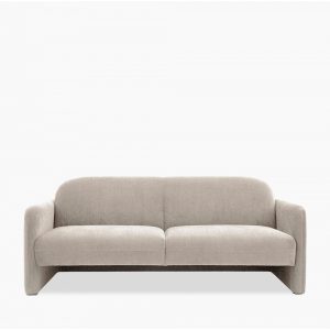 Bowie 3 Seater Sofa, Cool Cream