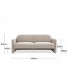 Bowie 3 Seater Sofa, Cool Cream