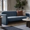 Bowie 3 Seater Sofa, Dusk Blue