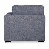Brigitte Corner Sofa Section, Blue Chenille