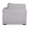 Brigitte Corner Sofa Section, Light Grey Chenille