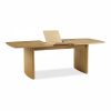 Caleb 6-8 Seat Extendable Wooden Dining Table, Oak