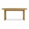 Caleb 6-8 Seat Extendable Wooden Dining Table, Oak