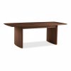 Caleb 6-8 Seat Extendable Wooden Dining Table, Walnut