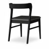Chiswick Wooden Dining Chair, Black