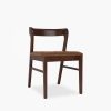 Chiswick Wooden Dining Chair, Vintage Tan & Walnut