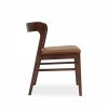 Chiswick Wooden Dining Chair, Vintage Tan & Walnut