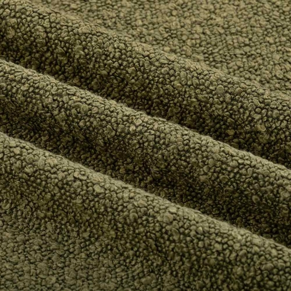 Cielo Armchair, Moss Green Boucle