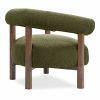 Cielo Armchair, Moss Green Boucle